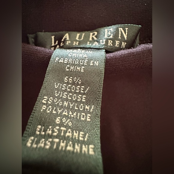 Ralph Lauren fit and flare ruffled  elastic pull on skirt. - Picture 3 of 5